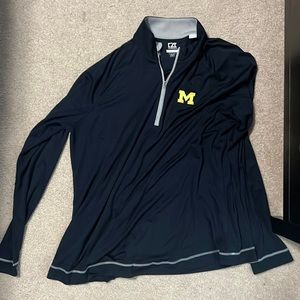 Cutter and Buck Michigan Quarter Zip